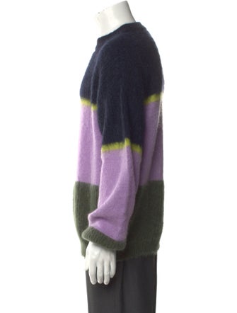 Cordova Striped Crew Neck Polo Sweater