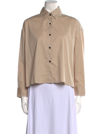 Cordova Long Sleeve Button-Up Top