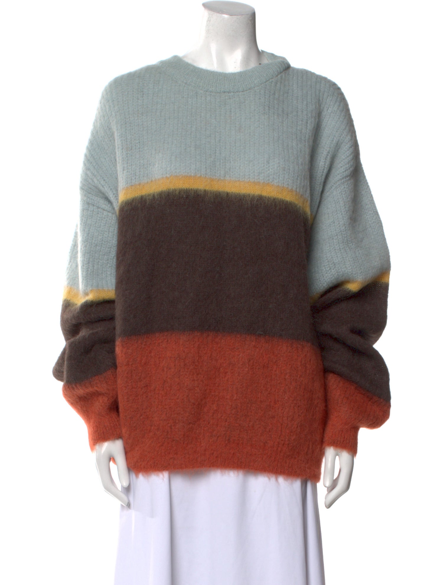 Cordova Striped Crew Neck Sweater w/ Tags