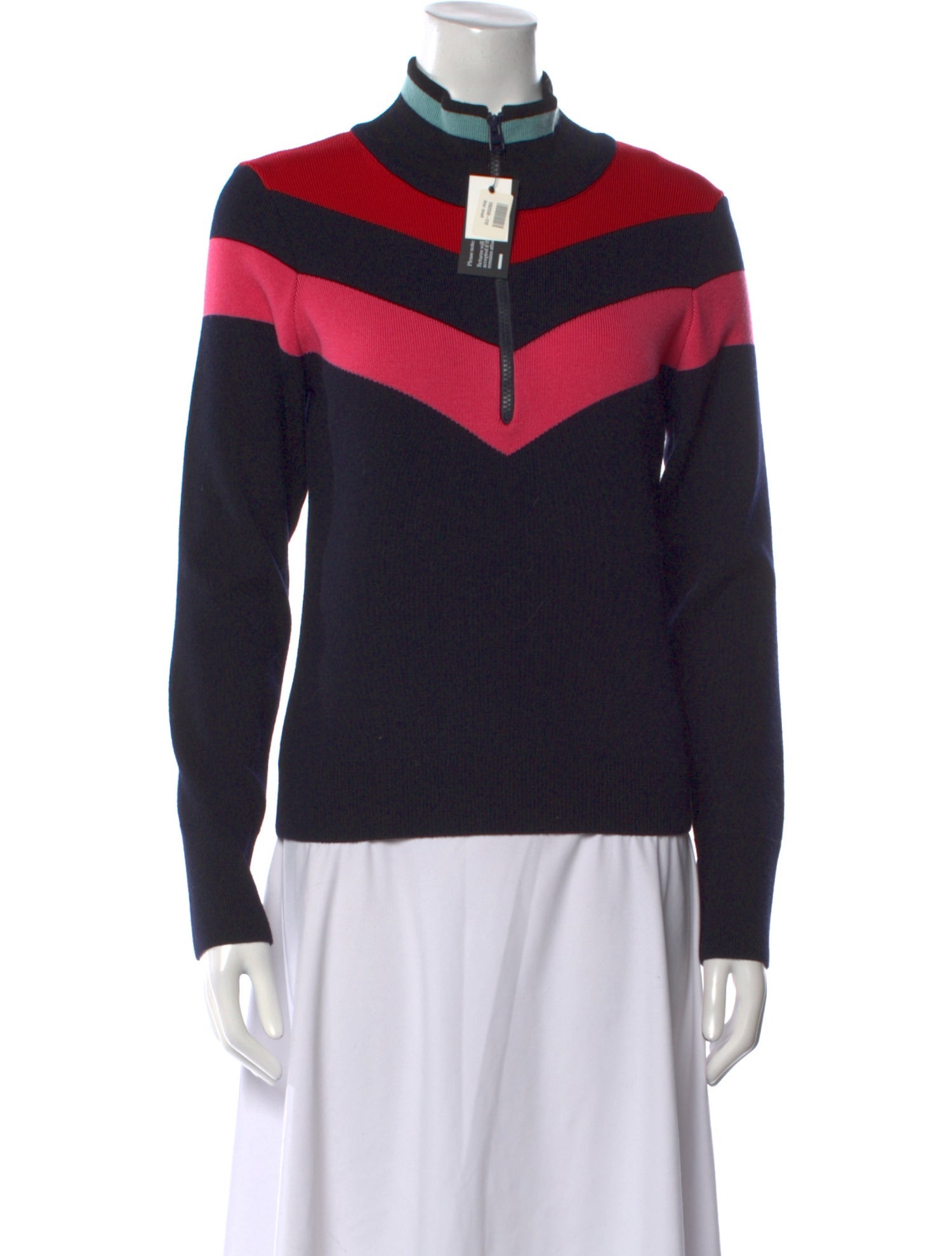 Cordova Merino Wool Striped Sweater
