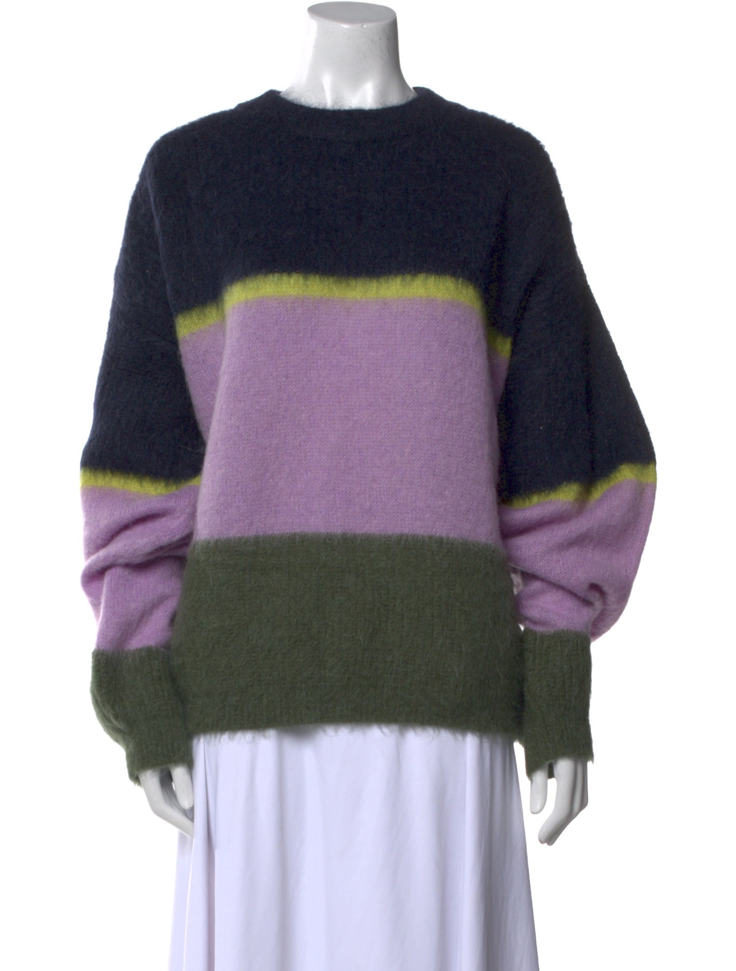 Cordova Striped Crew Neck Sweater