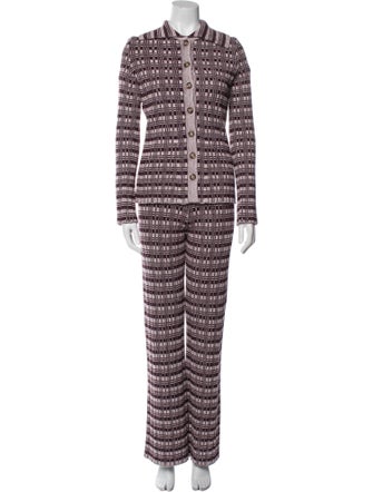 Cordova Merino Wool Printed Pant Set