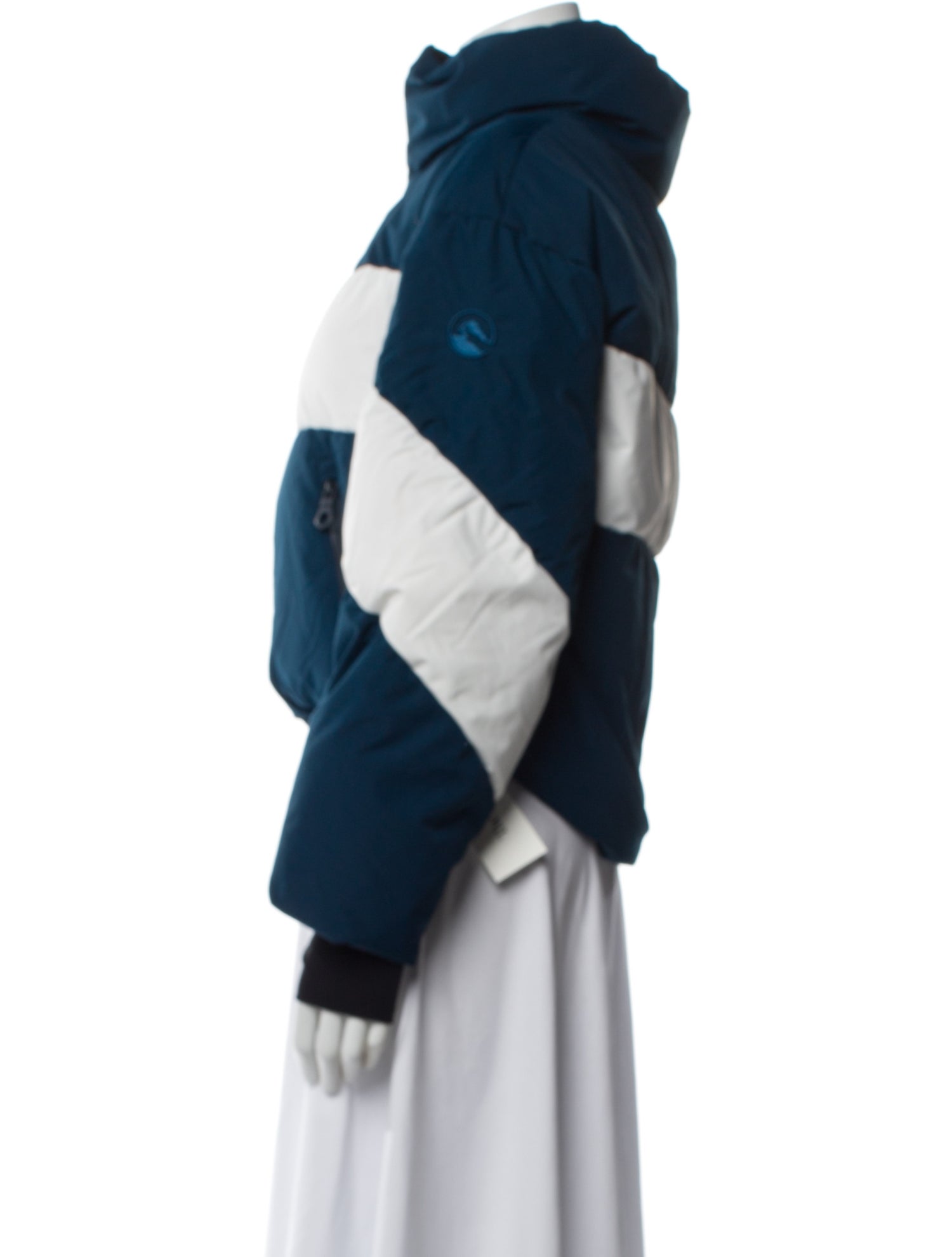 Cordova Colorblock Pattern Down Jacket