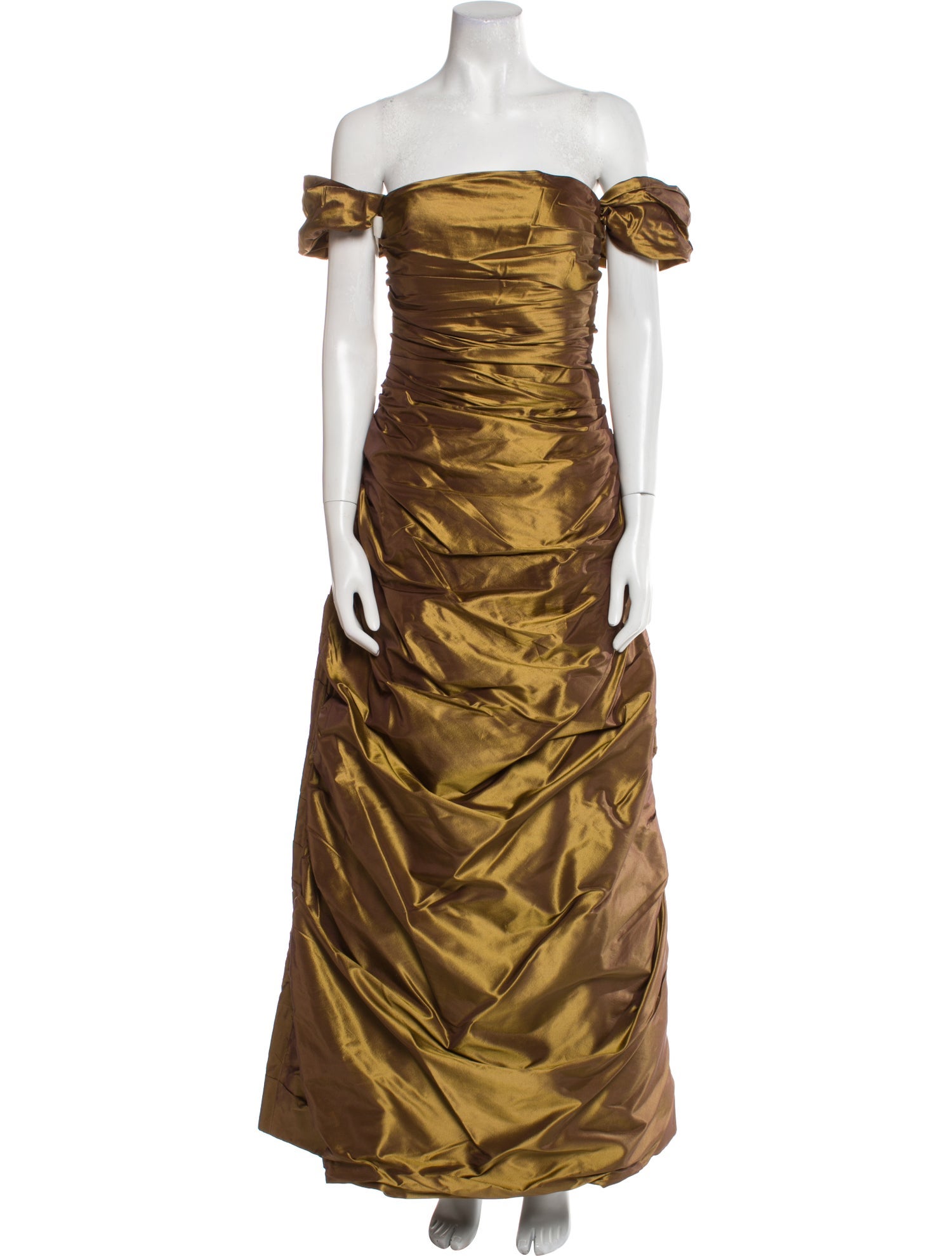 Catherine Regehr Off-The-Shoulder Long Dress