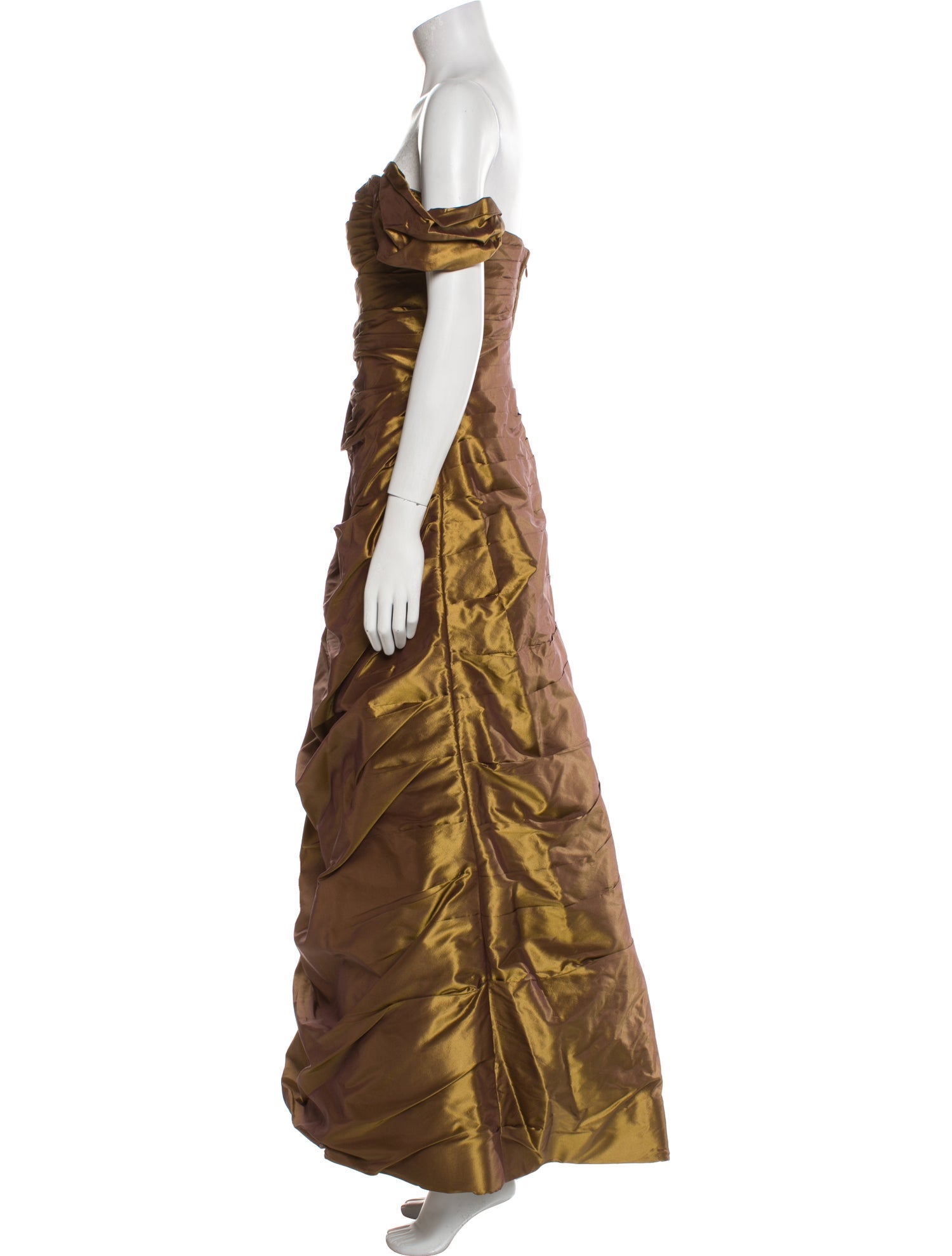 Catherine Regehr Off-The-Shoulder Long Dress