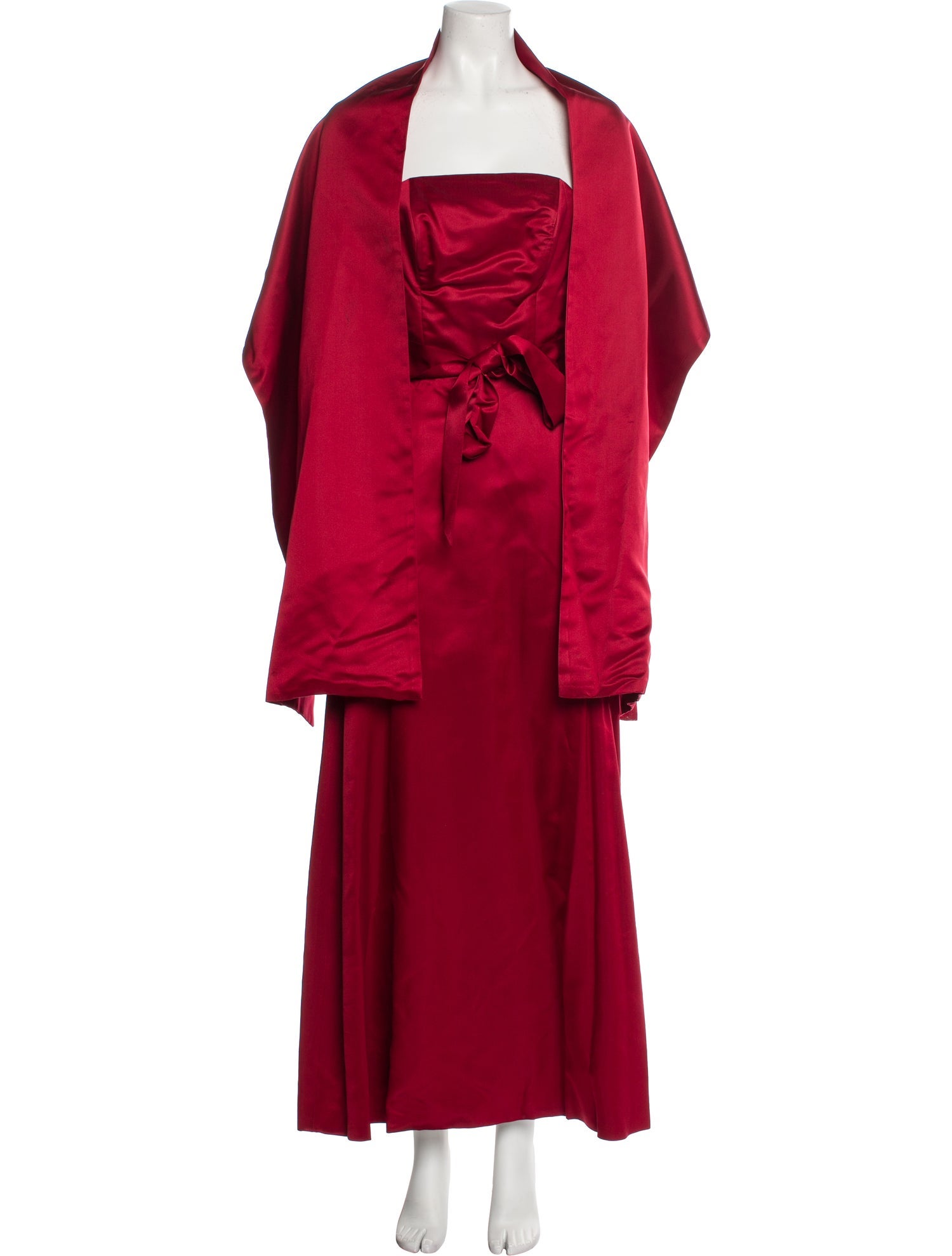 Catherine Regehr Square Neckline Long Dress