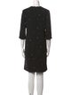 Catherine Regehr Crew Neck Knee-Length Dress