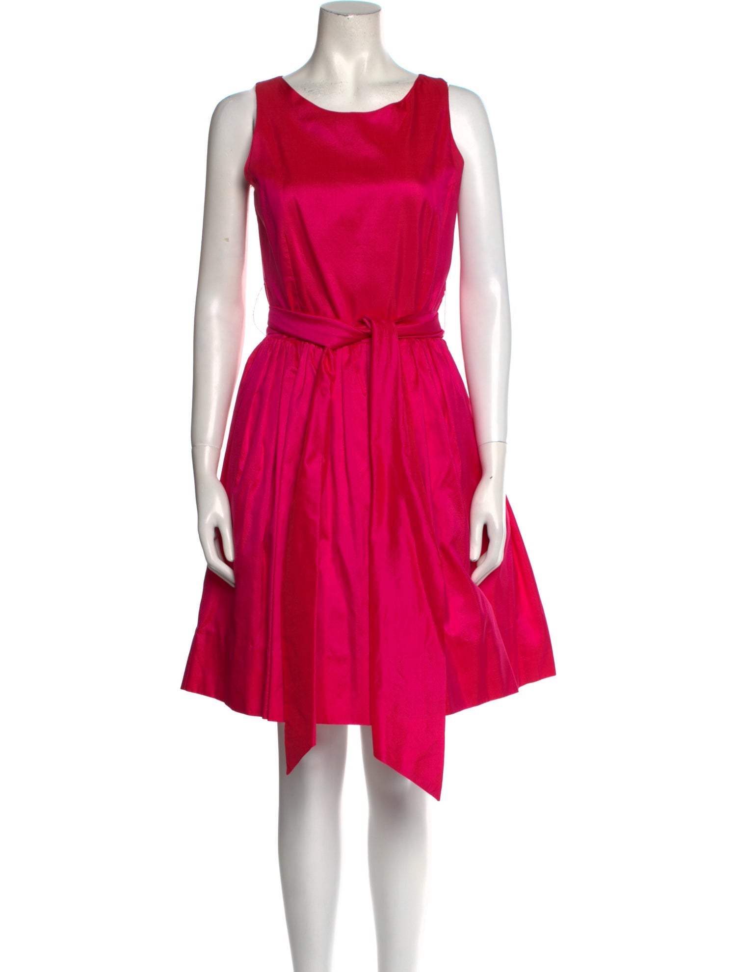 Catherine Regehr Silk Knee-Length Dress