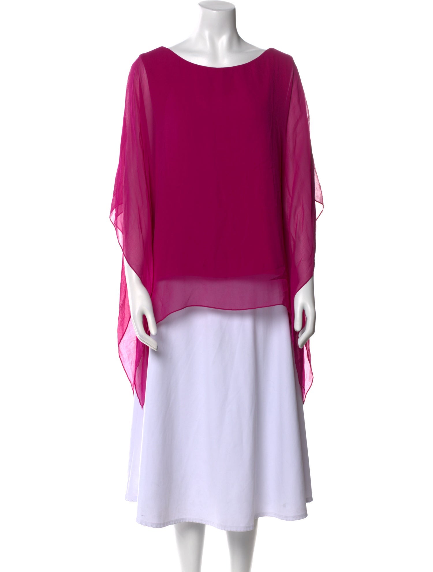 Catherine Regehr Scoop Neck Three-Quarter Sleeve Tunic