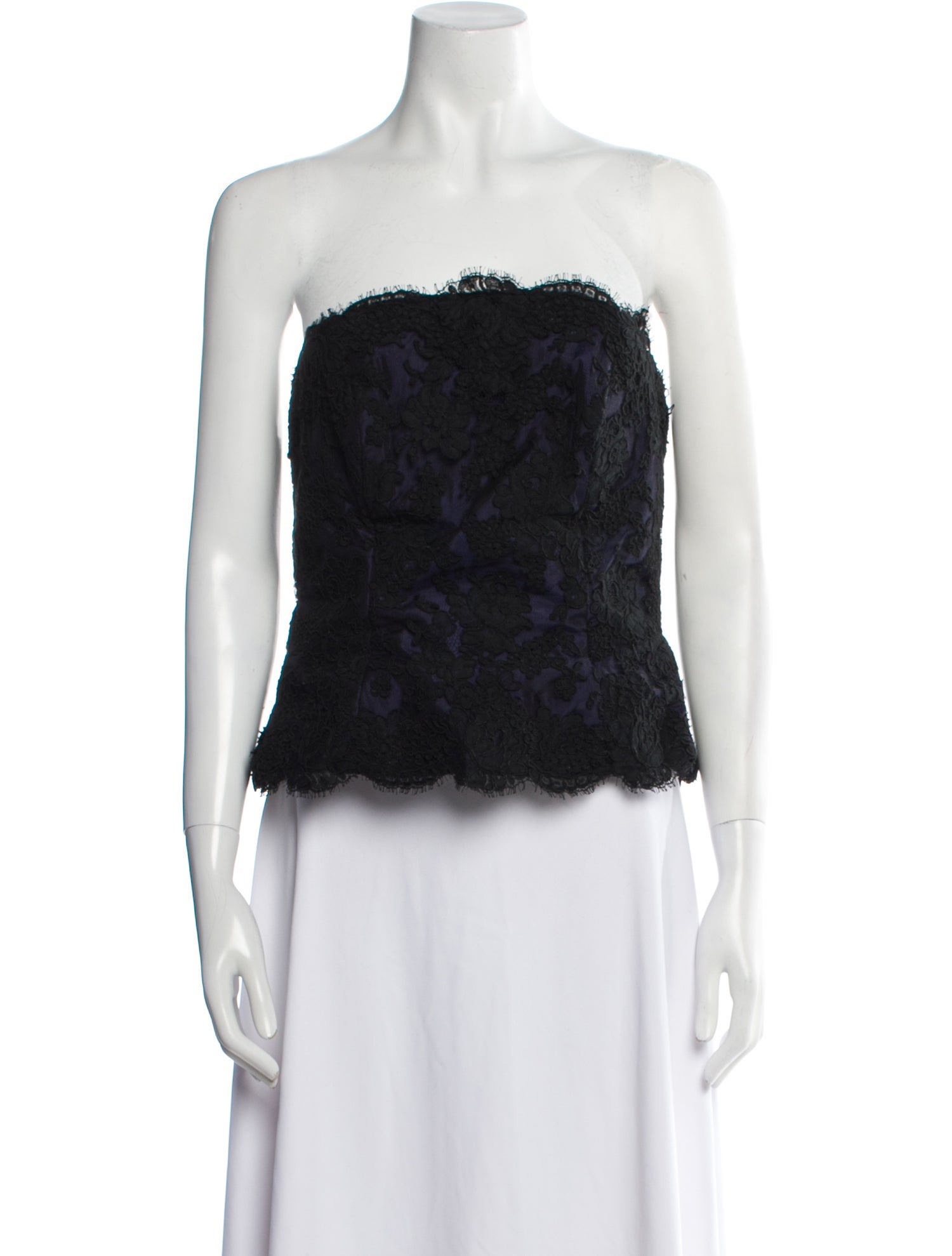 Catherine Regehr Strapless Crop Top