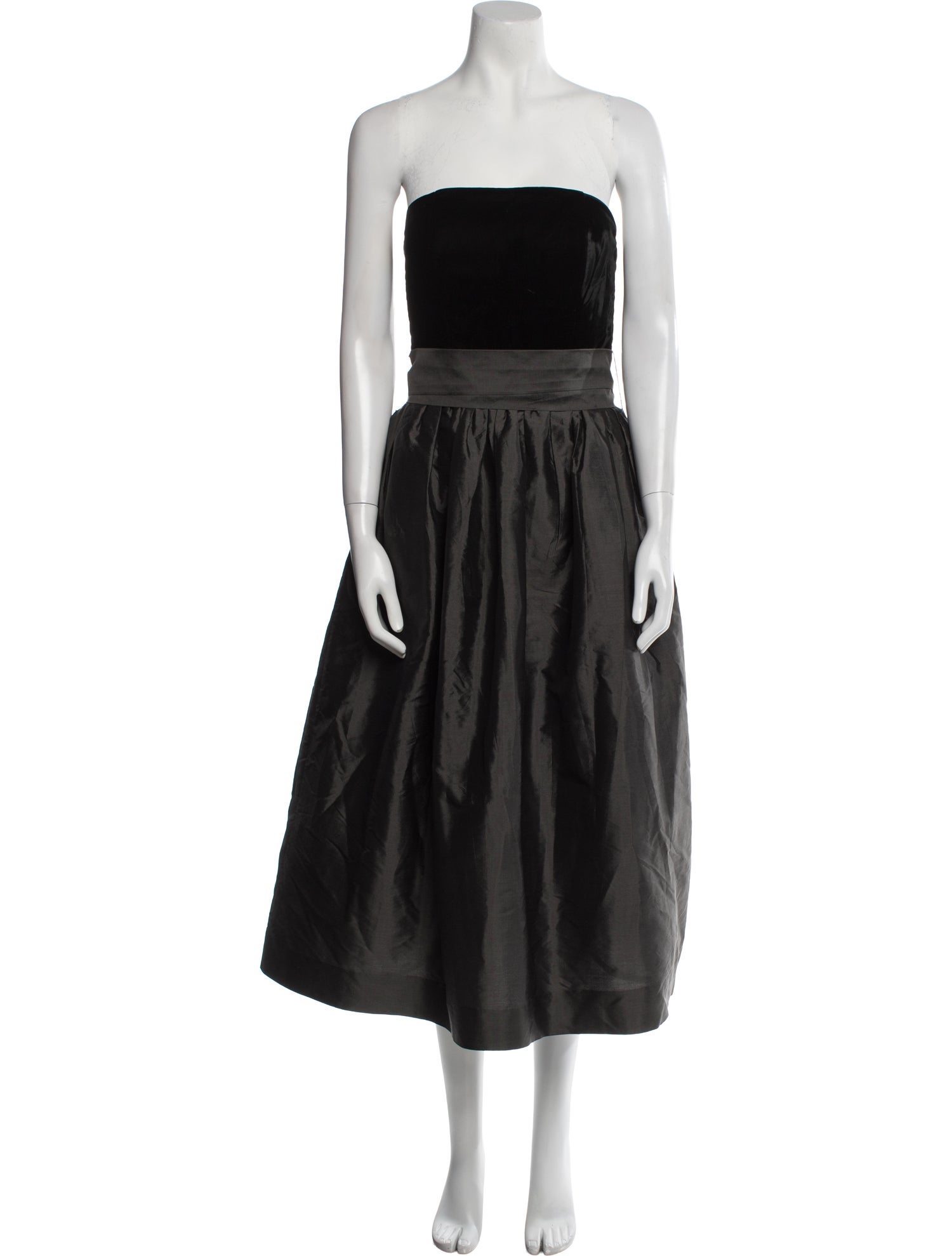 Catherine Regehr Strapless Midi Length Dress