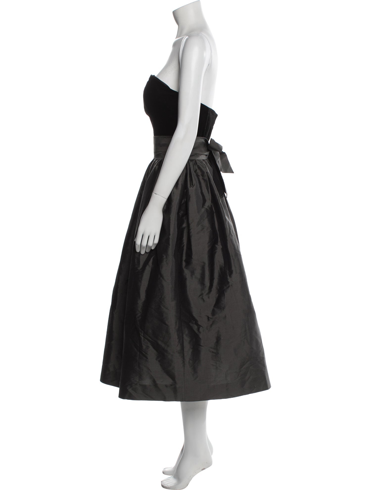 Catherine Regehr Strapless Midi Length Dress