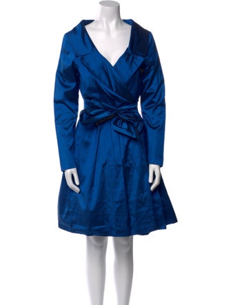 Catherine Regehr Silk Knee-Length Dress