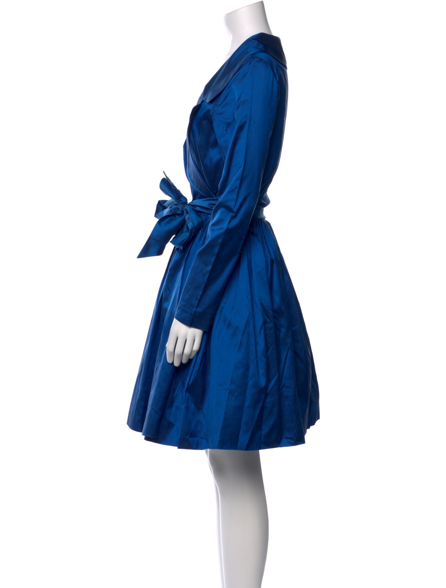 Catherine Regehr Silk Knee-Length Dress