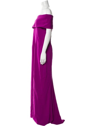 Catherine Regehr Off-The-Shoulder Long Dress