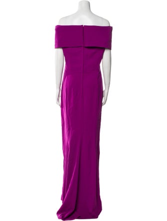 Catherine Regehr Off-The-Shoulder Long Dress