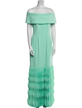 Catherine Regehr Off-The-Shoulder Long Dress