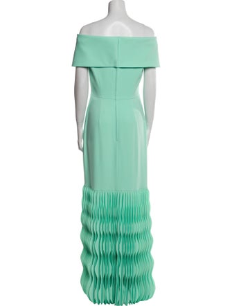 Catherine Regehr Off-The-Shoulder Long Dress