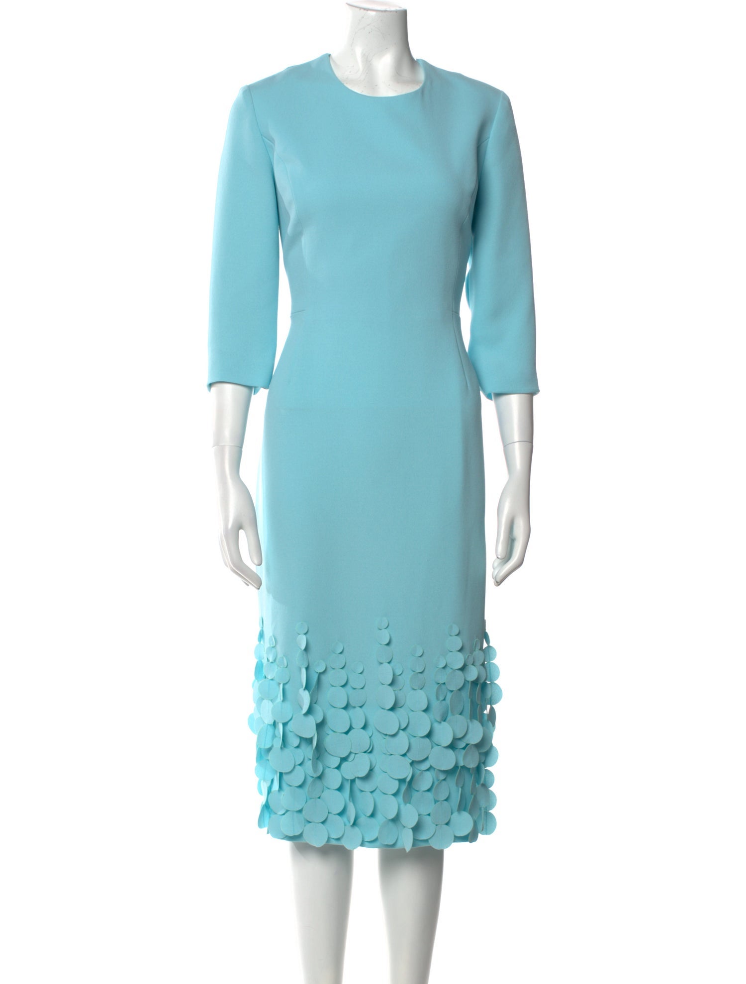 Catherine Regehr Crew Neck Midi Length Dress