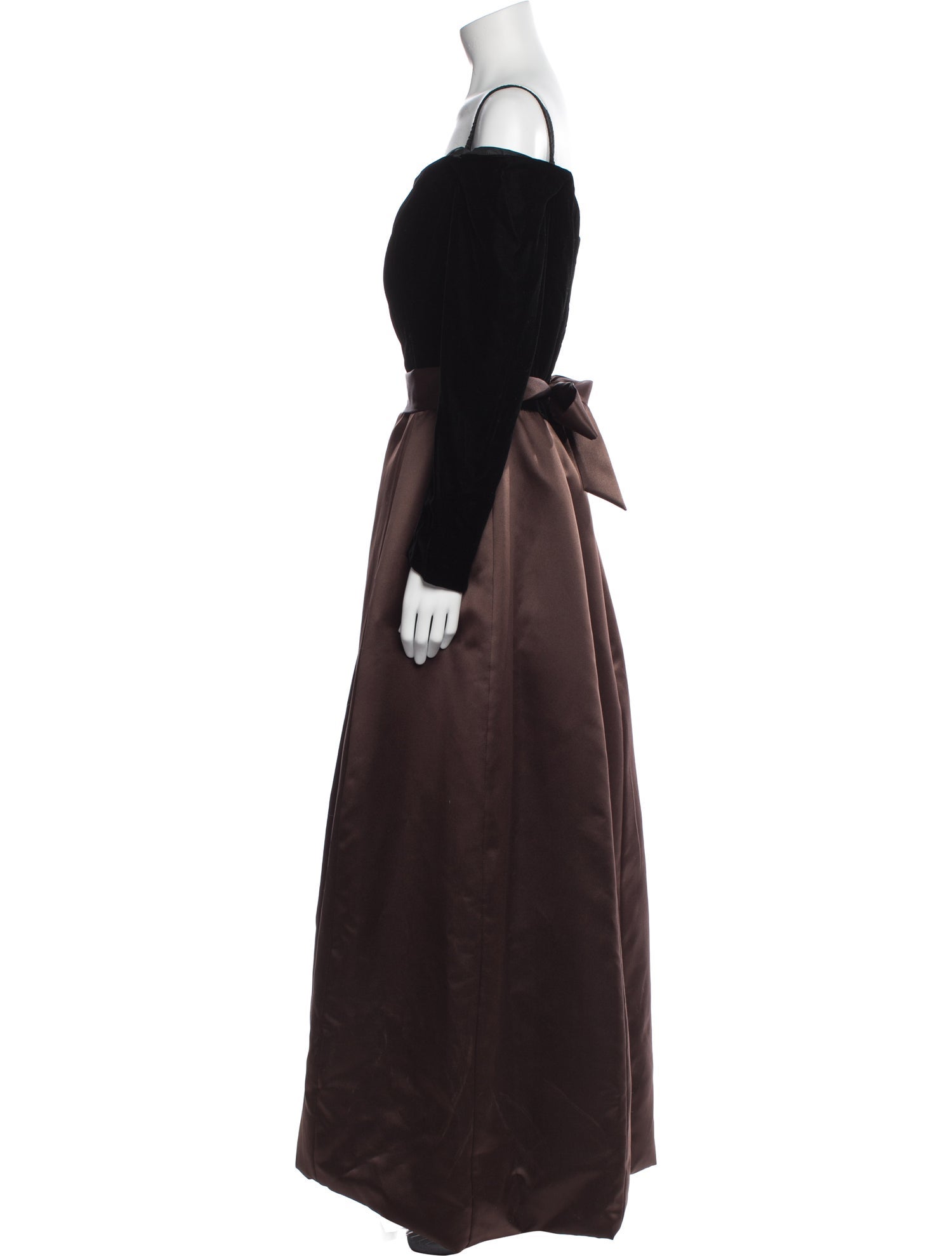 Catherine Regehr Colorblock Pattern Long Dress