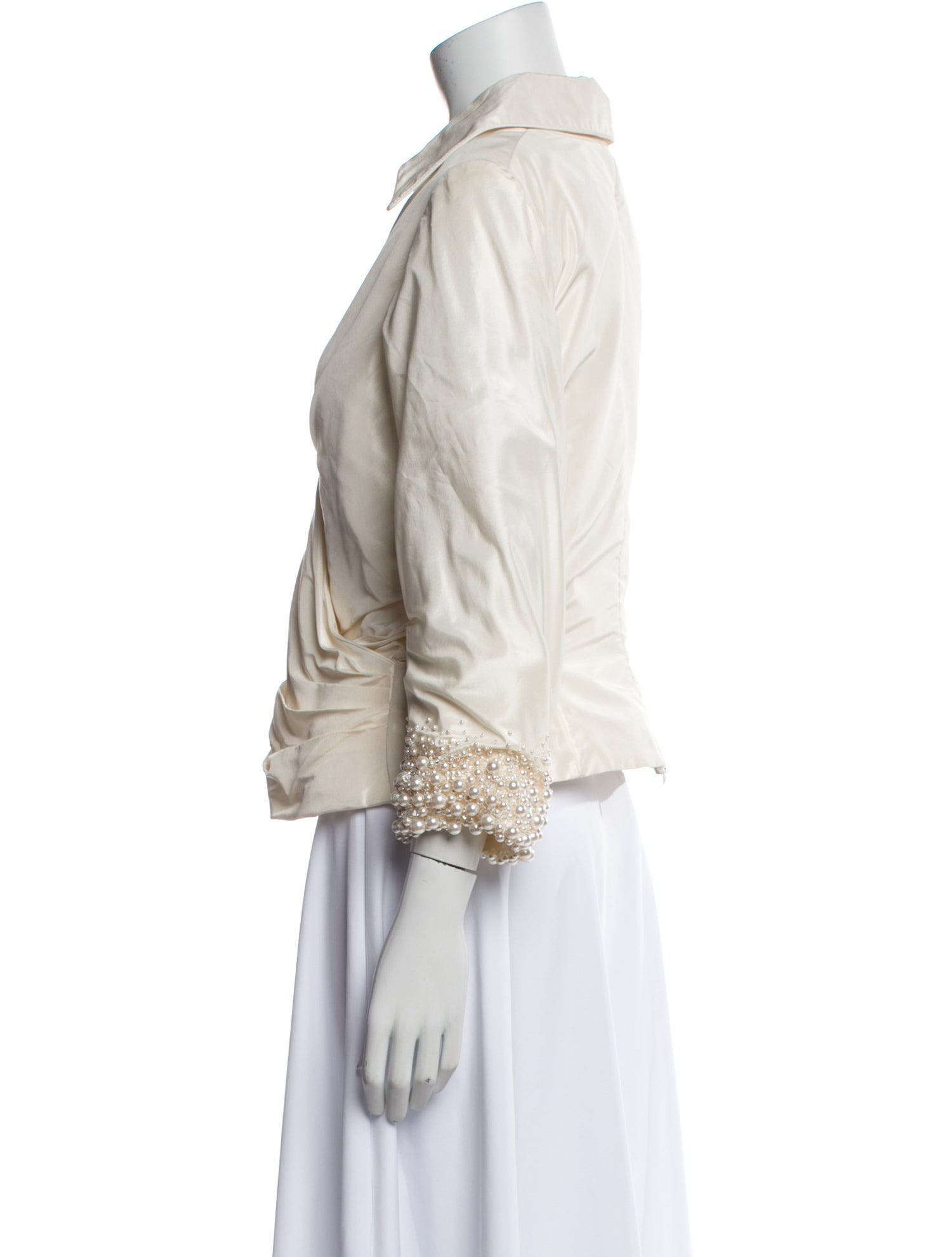 Catherine Regehr Silk V-Neck Blouse