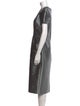 Catherine Regehr Silk Midi Length Dress
