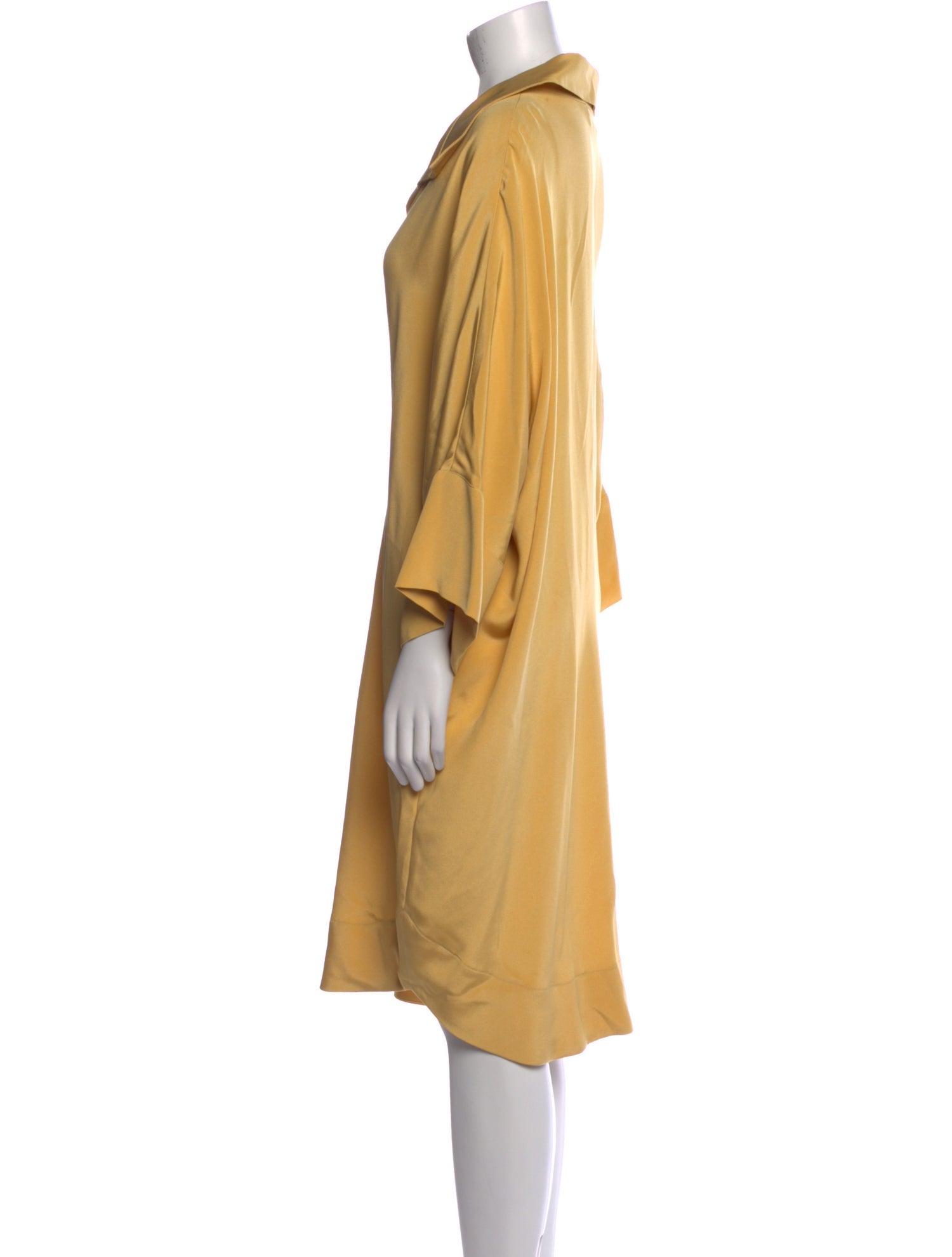 Catherine Regehr Silk Knee-Length Dress