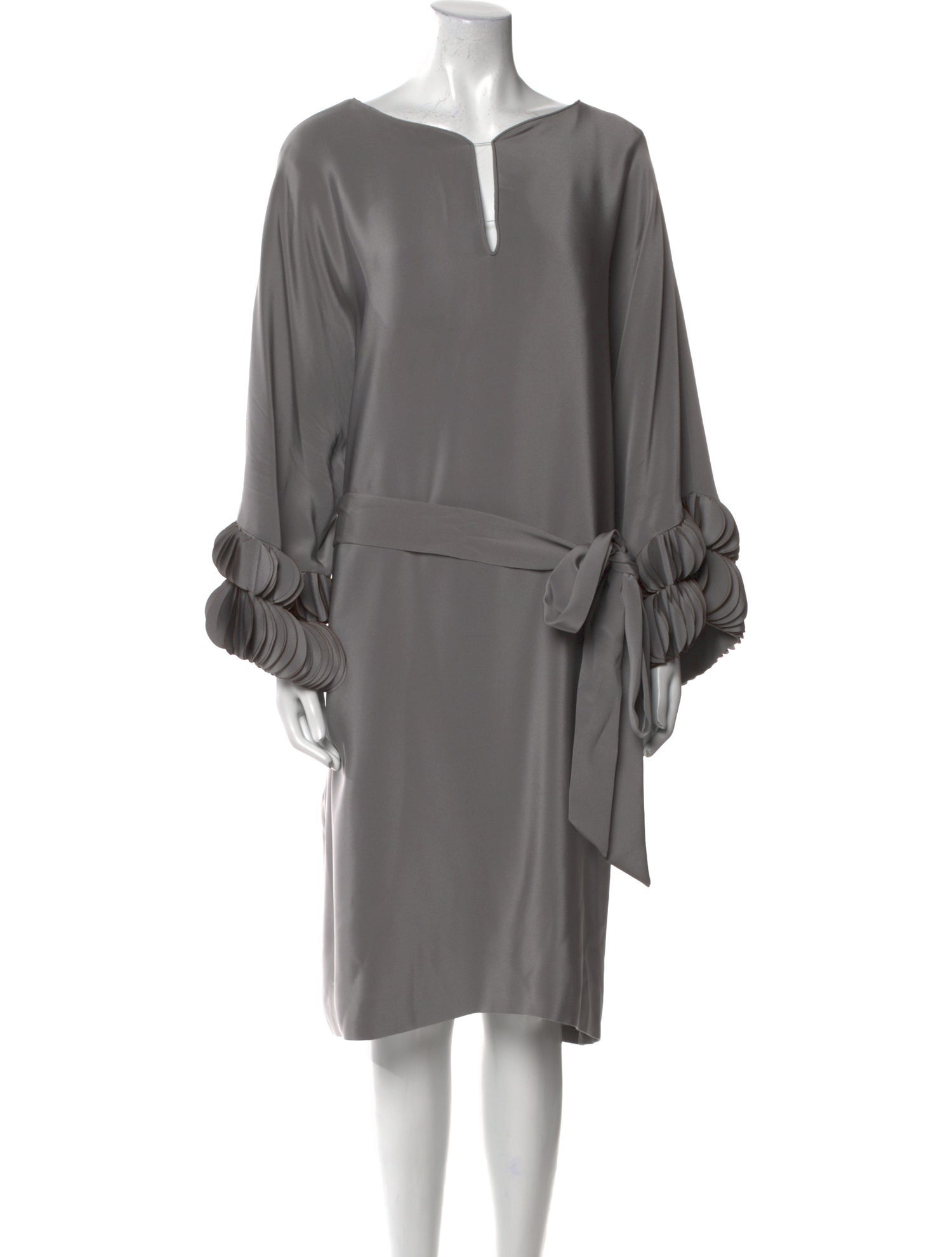 Catherine Regehr Silk Knee-Length Dress