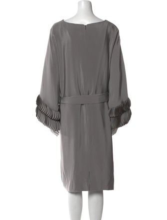 Catherine Regehr Silk Knee-Length Dress