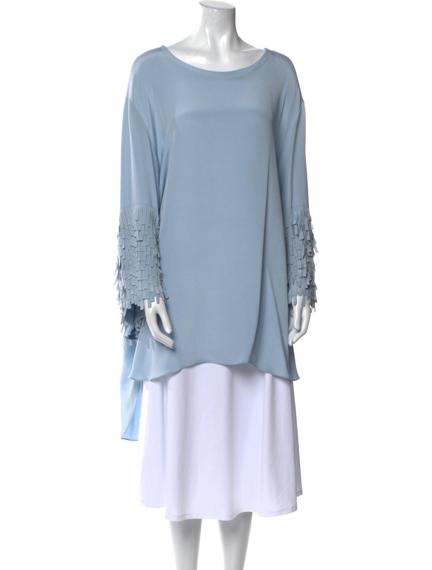 Catherine Regehr Silk Bateau Neckline Tunic w/ Tags