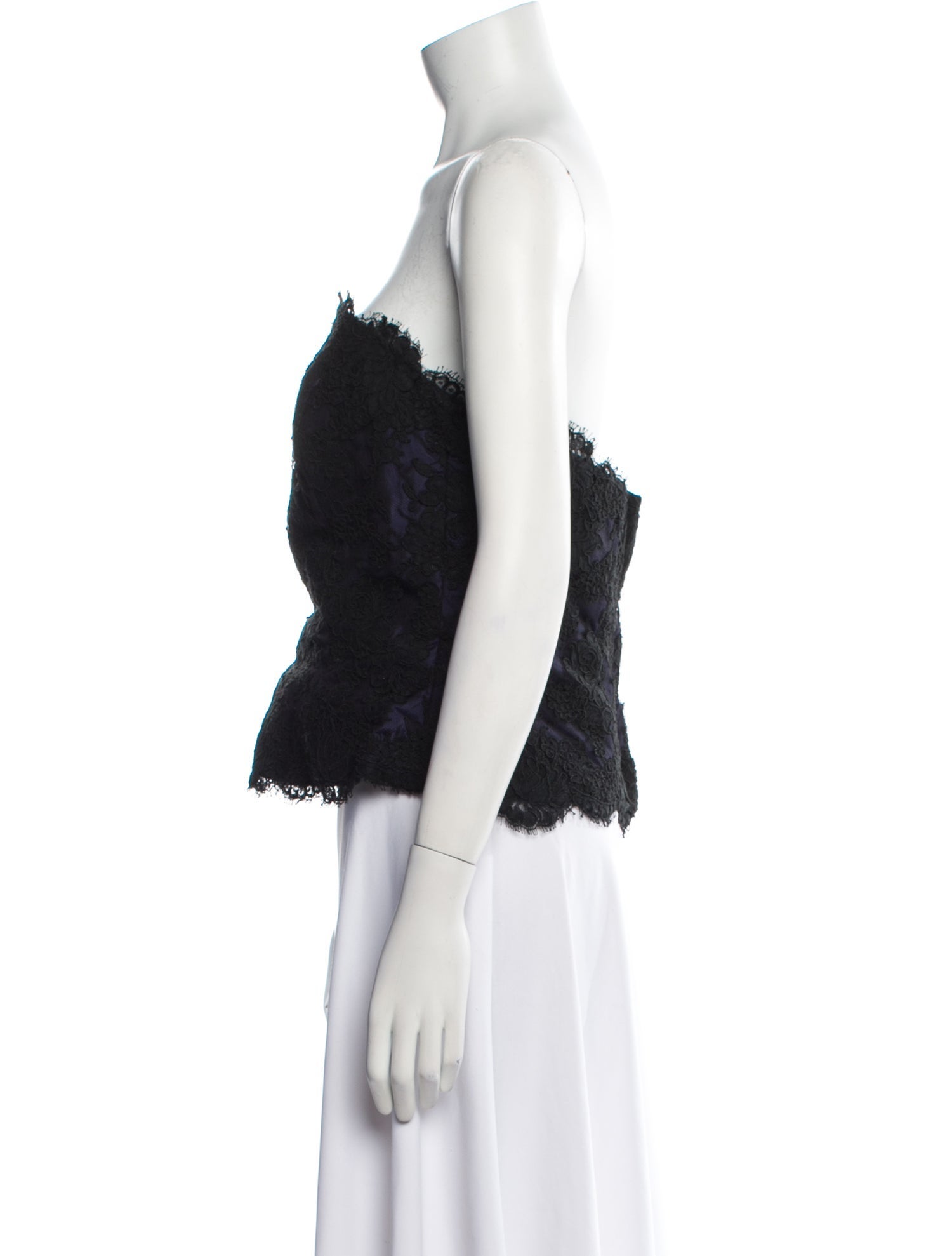 Catherine Regehr Strapless Crop Top