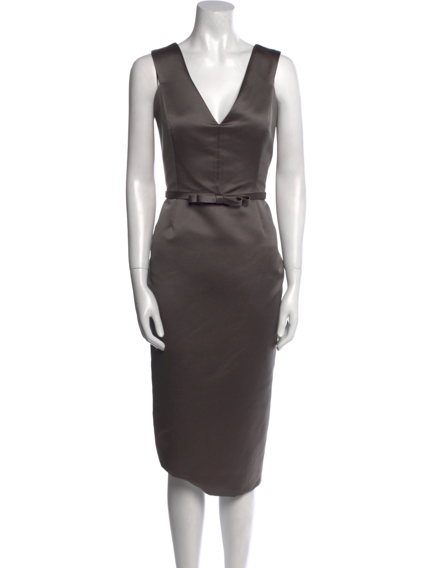 Catherine Regehr V-Neck Midi Length Dress