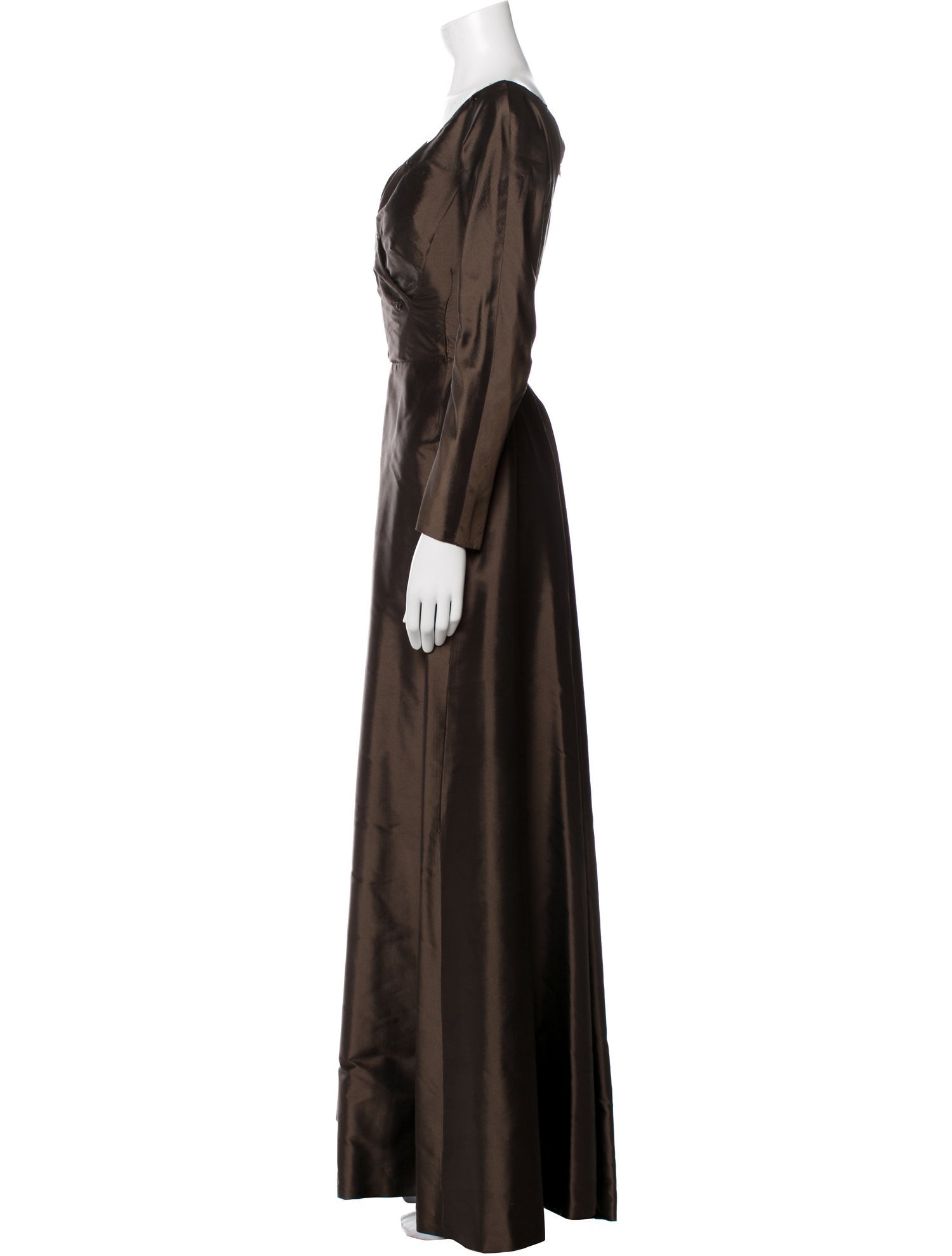 Catherine Regehr Silk Long Dress