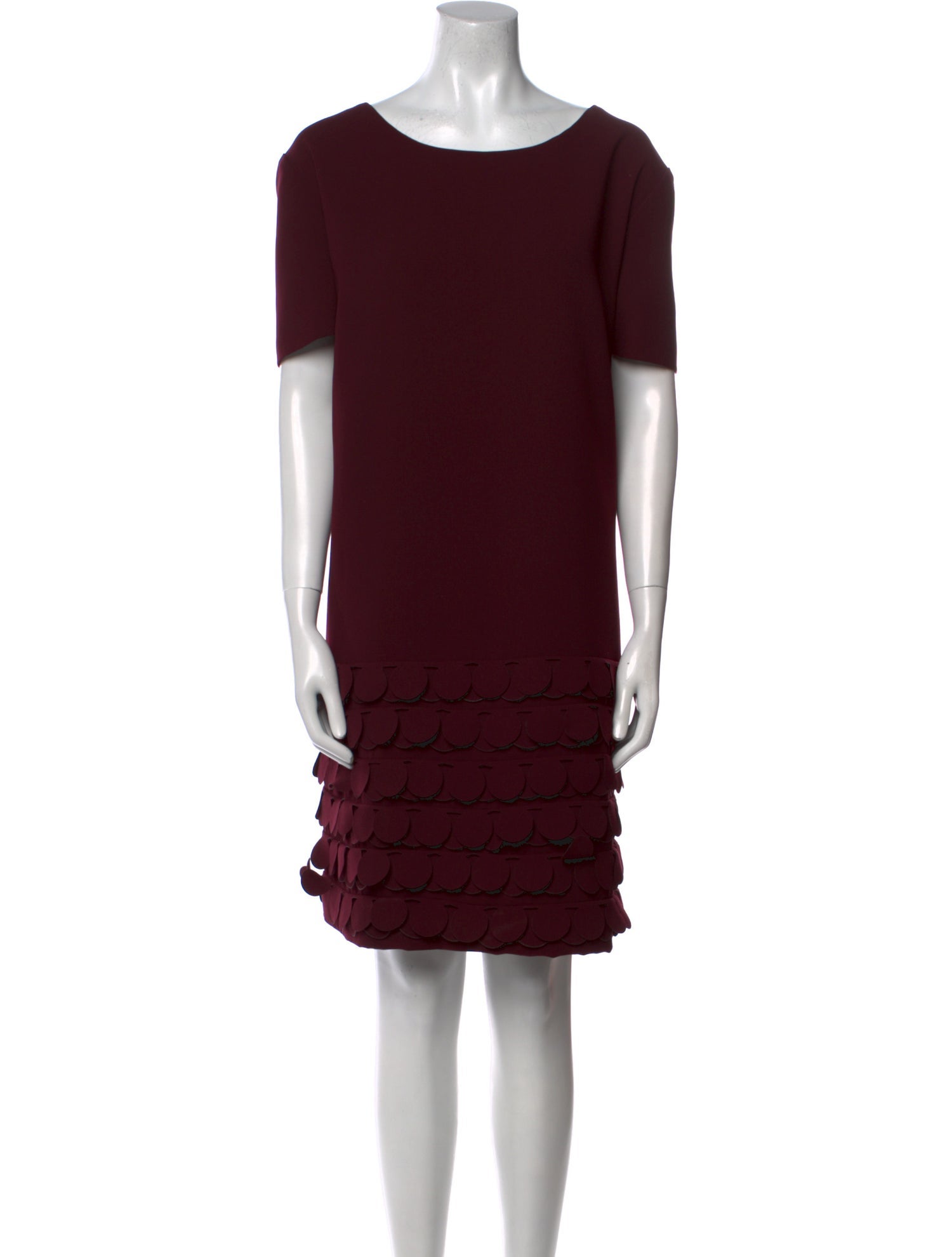 Catherine Regehr Scoop Neck Knee-Length Dress