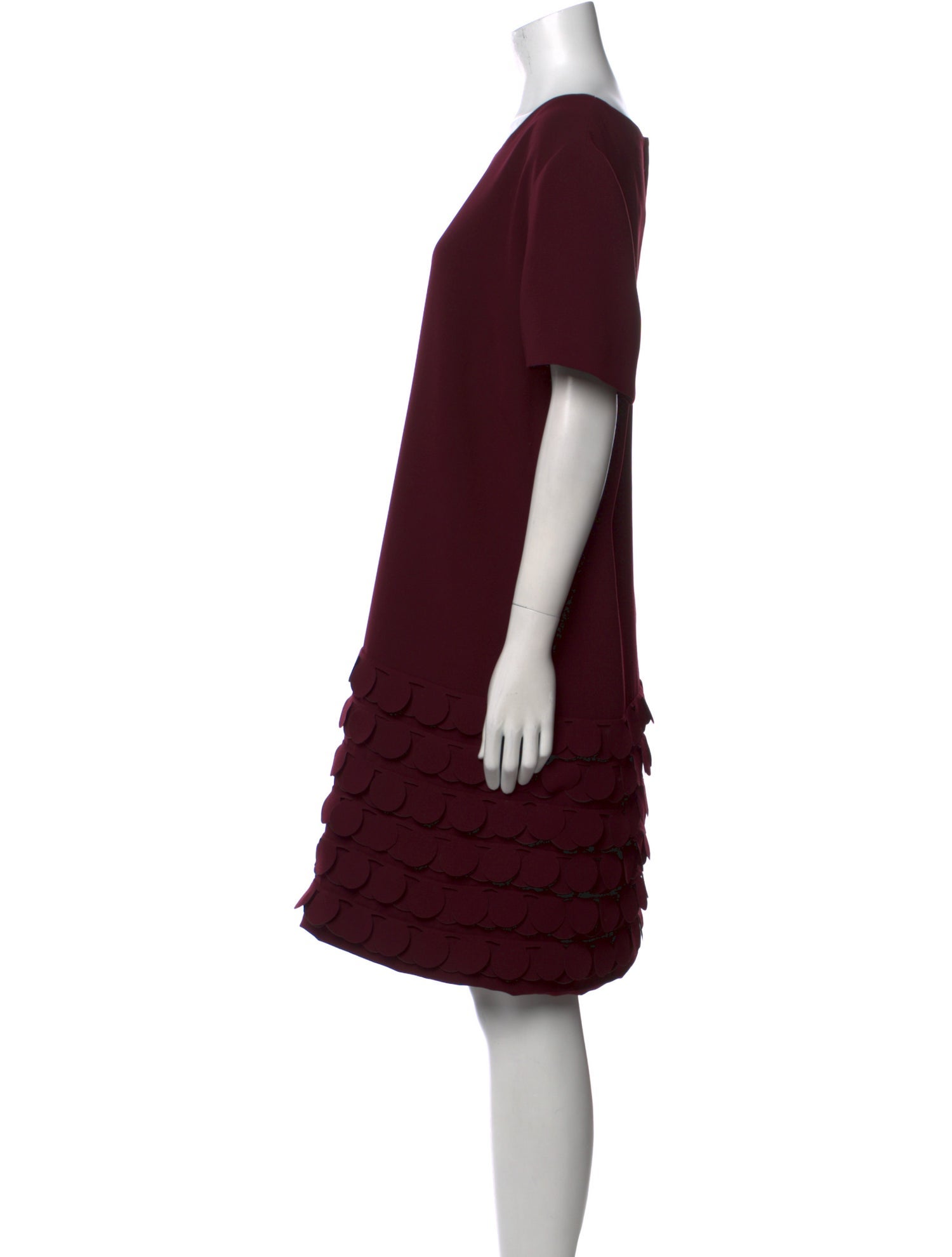 Catherine Regehr Scoop Neck Knee-Length Dress