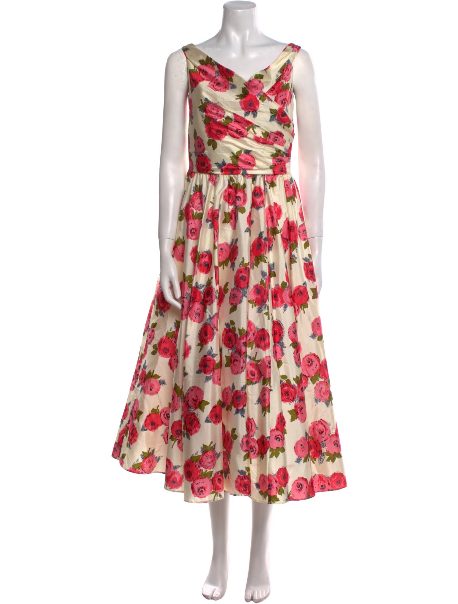 Catherine Regehr Floral Print Long Dress