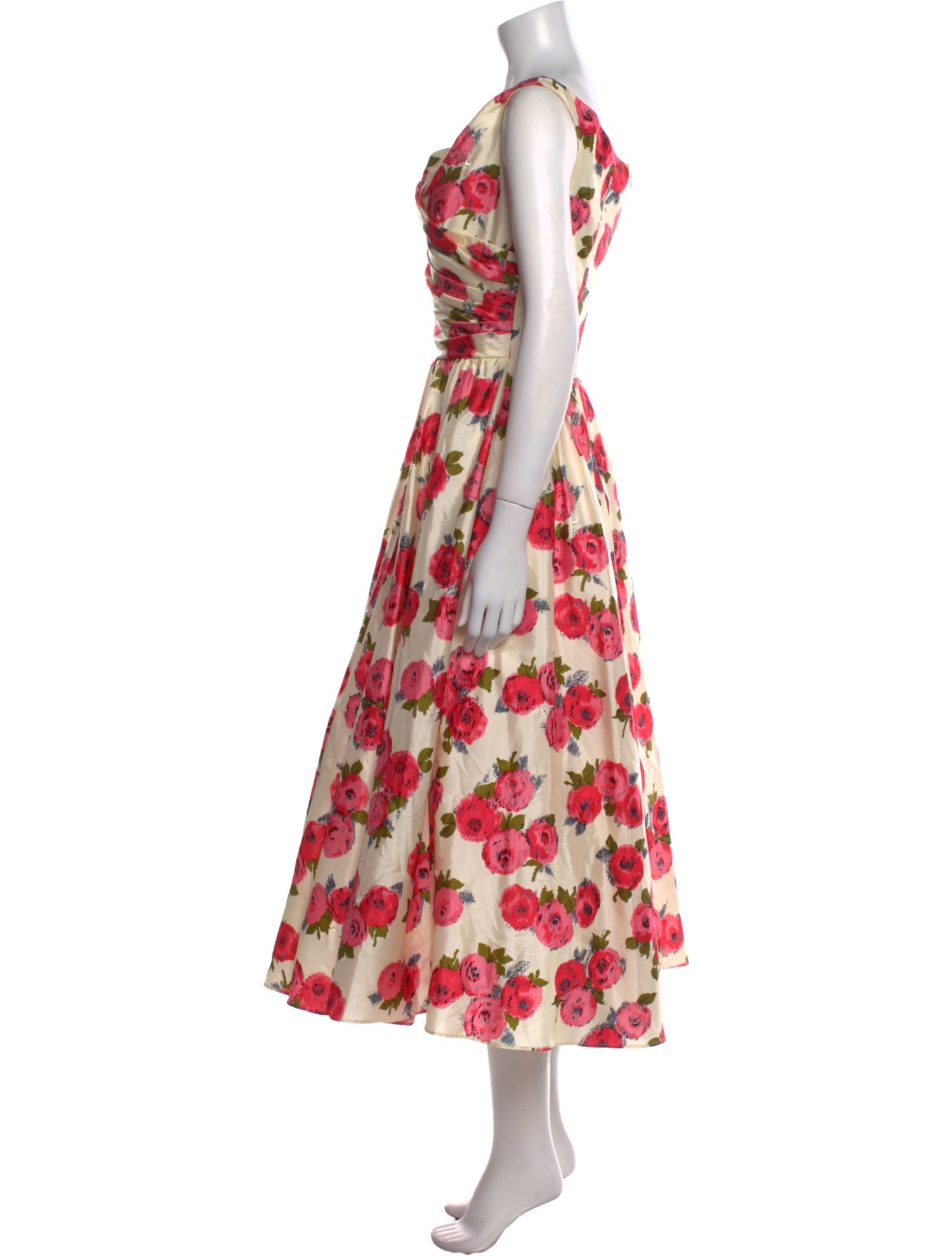 Catherine Regehr Floral Print Long Dress