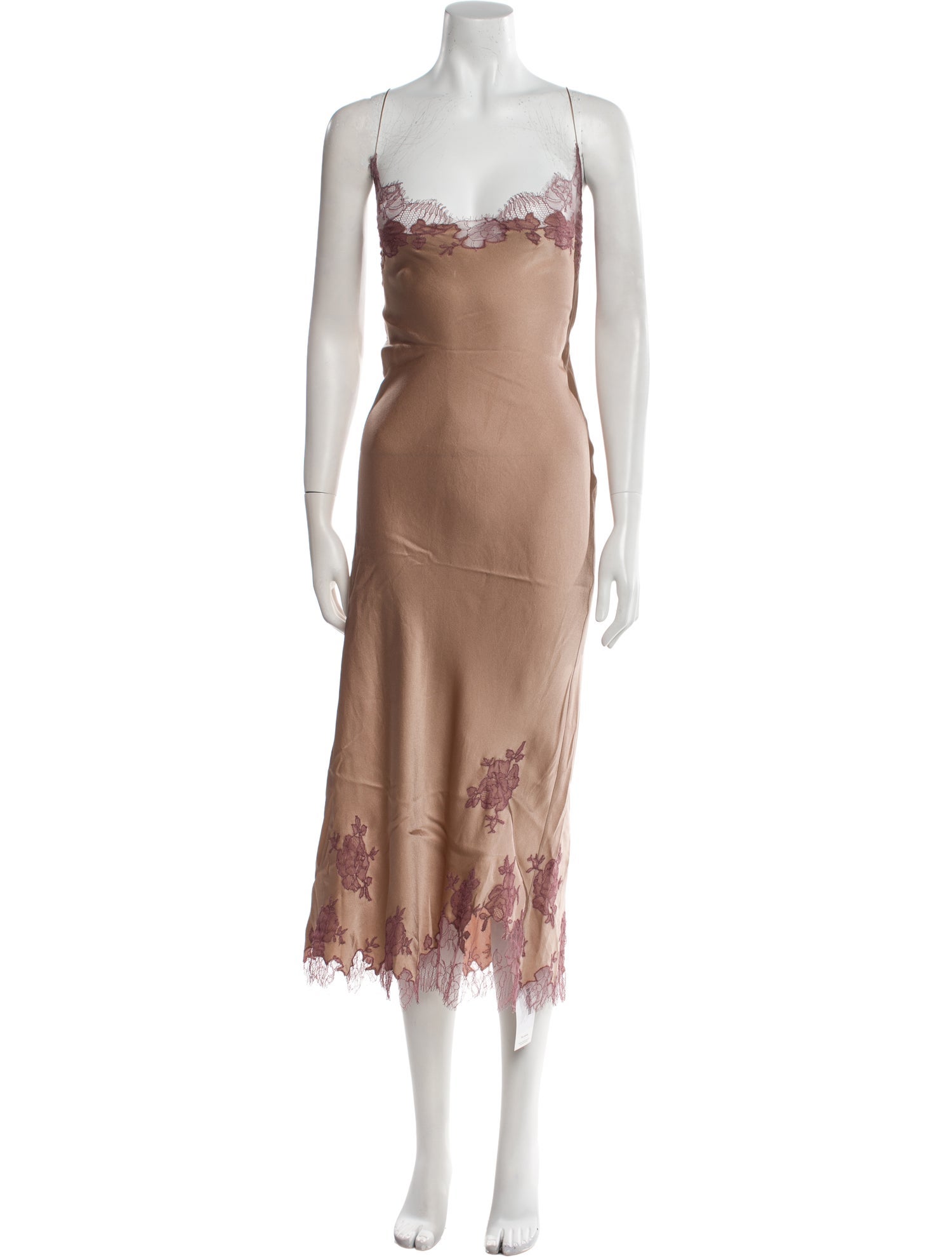 Carine Gilson Silk Long Dress