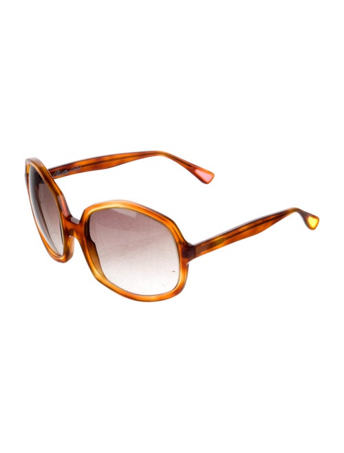 Christian Roth Oversize Gradient Sunglasses