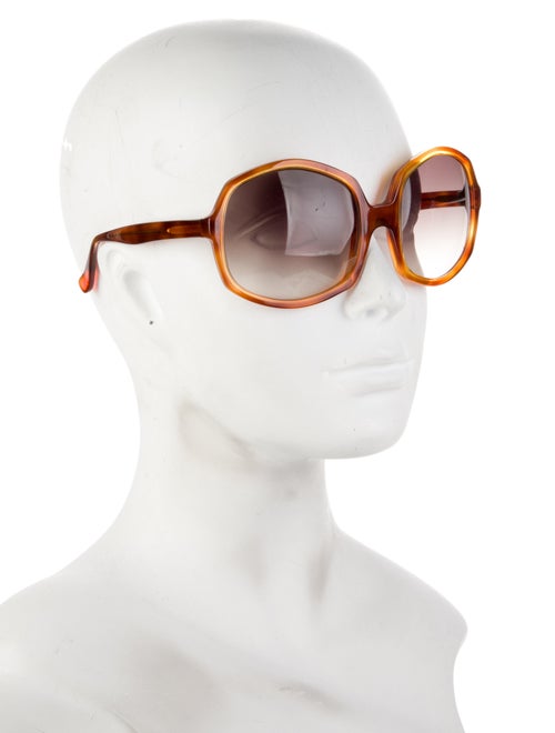 Christian Roth Oversize Gradient Sunglasses