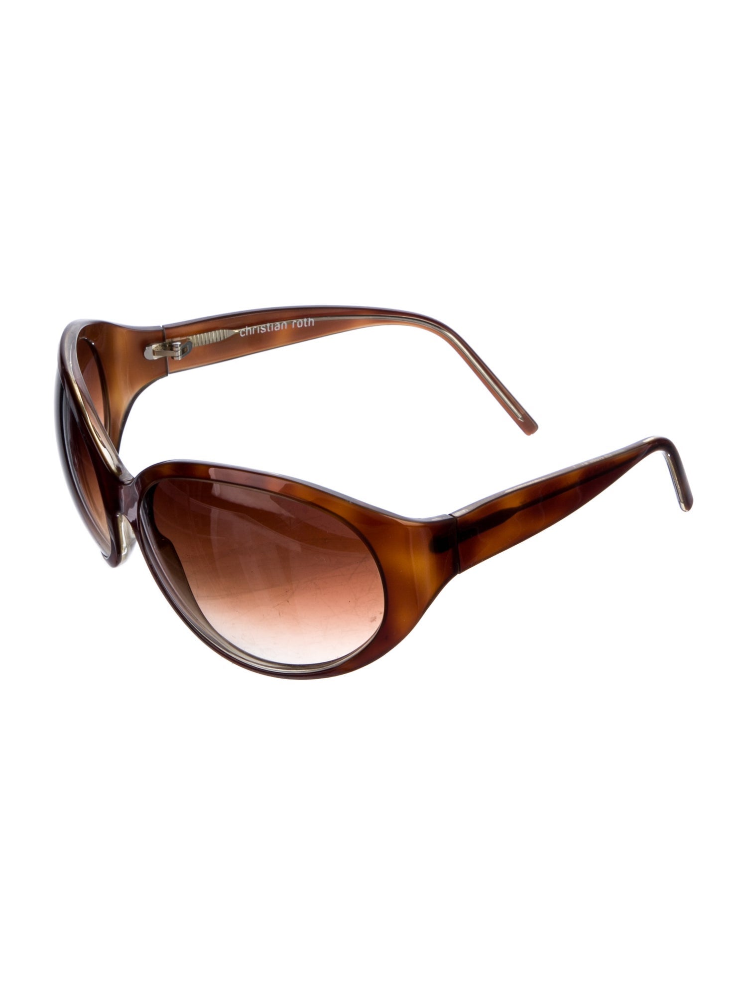 Christian Roth Shield Gradient Sunglasses