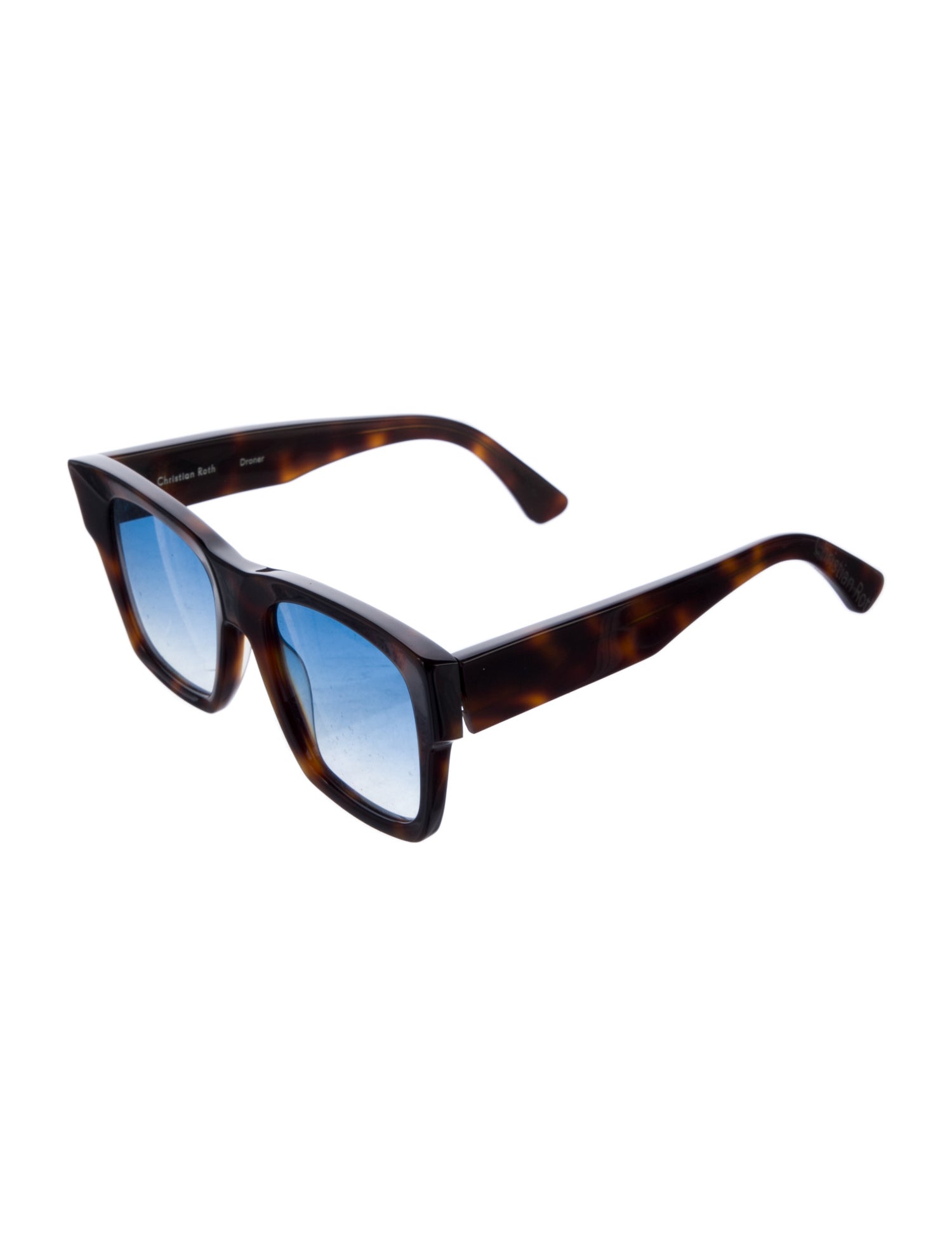 Christian Roth Square Gradient Sunglasses