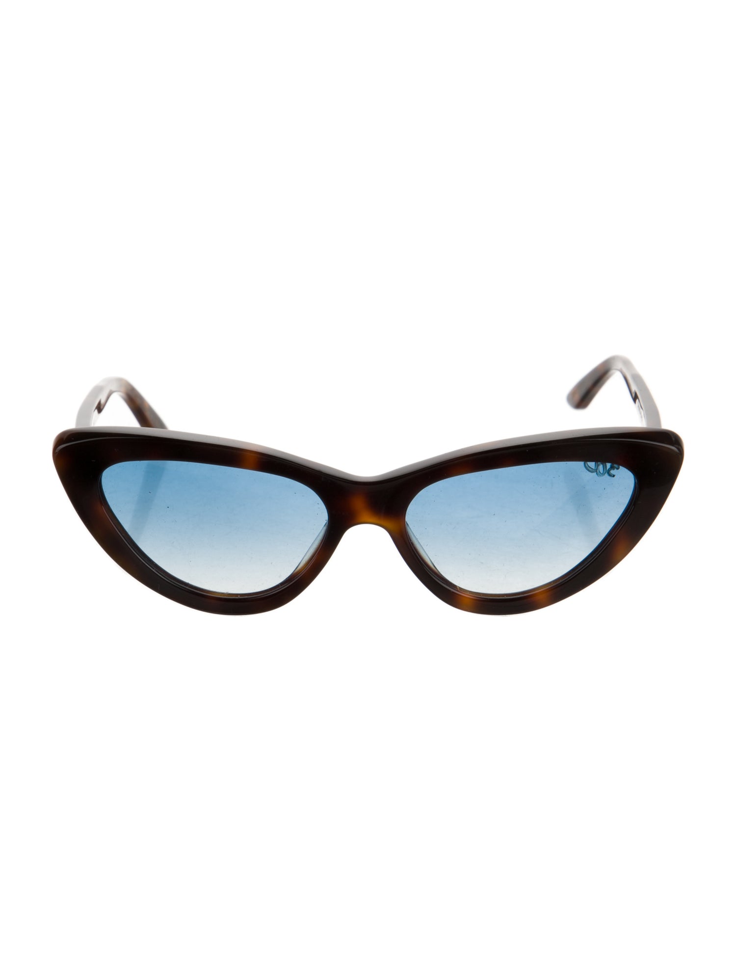 Christian Roth Cat-Eye Gradient Sunglasses