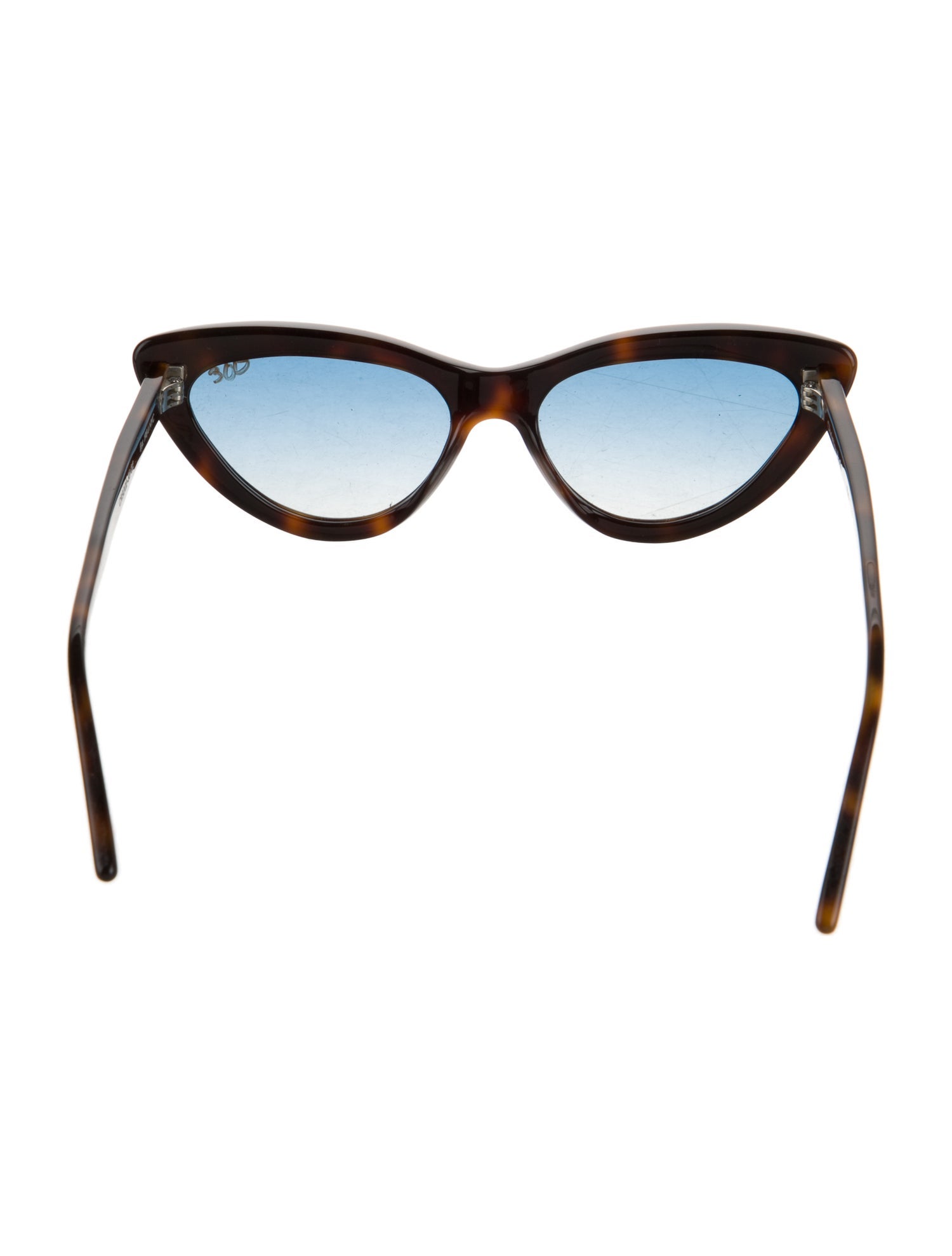 Christian Roth Cat-Eye Gradient Sunglasses
