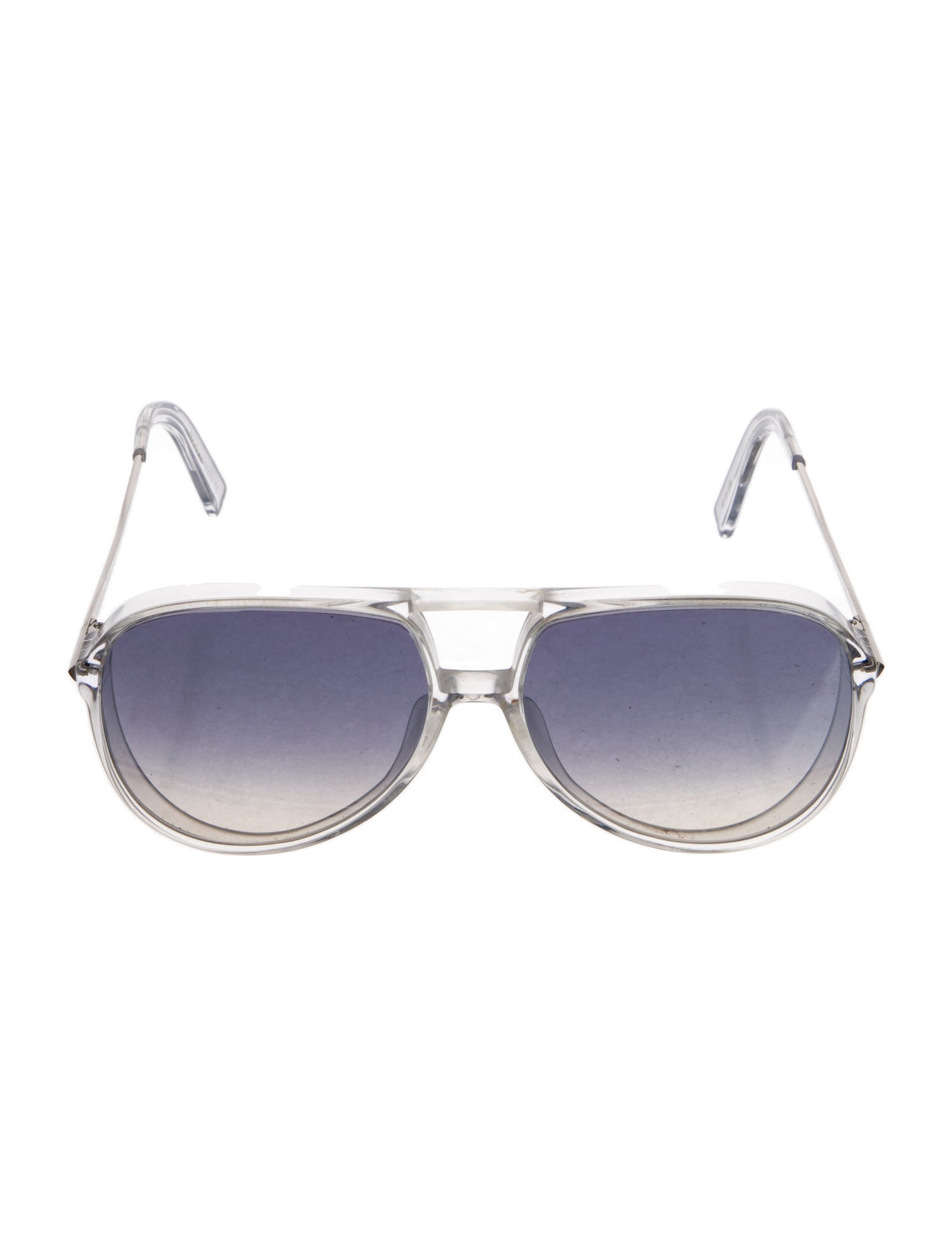 Christian Roth Aviator Mirrored Sunglasses