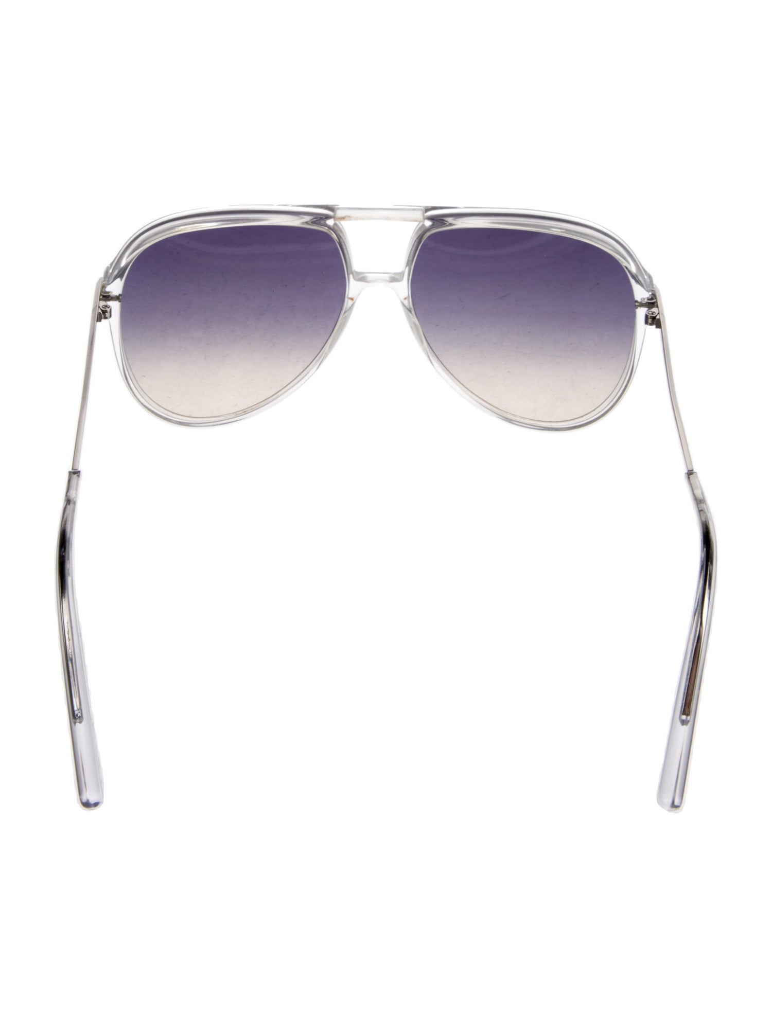 Christian Roth Aviator Mirrored Sunglasses