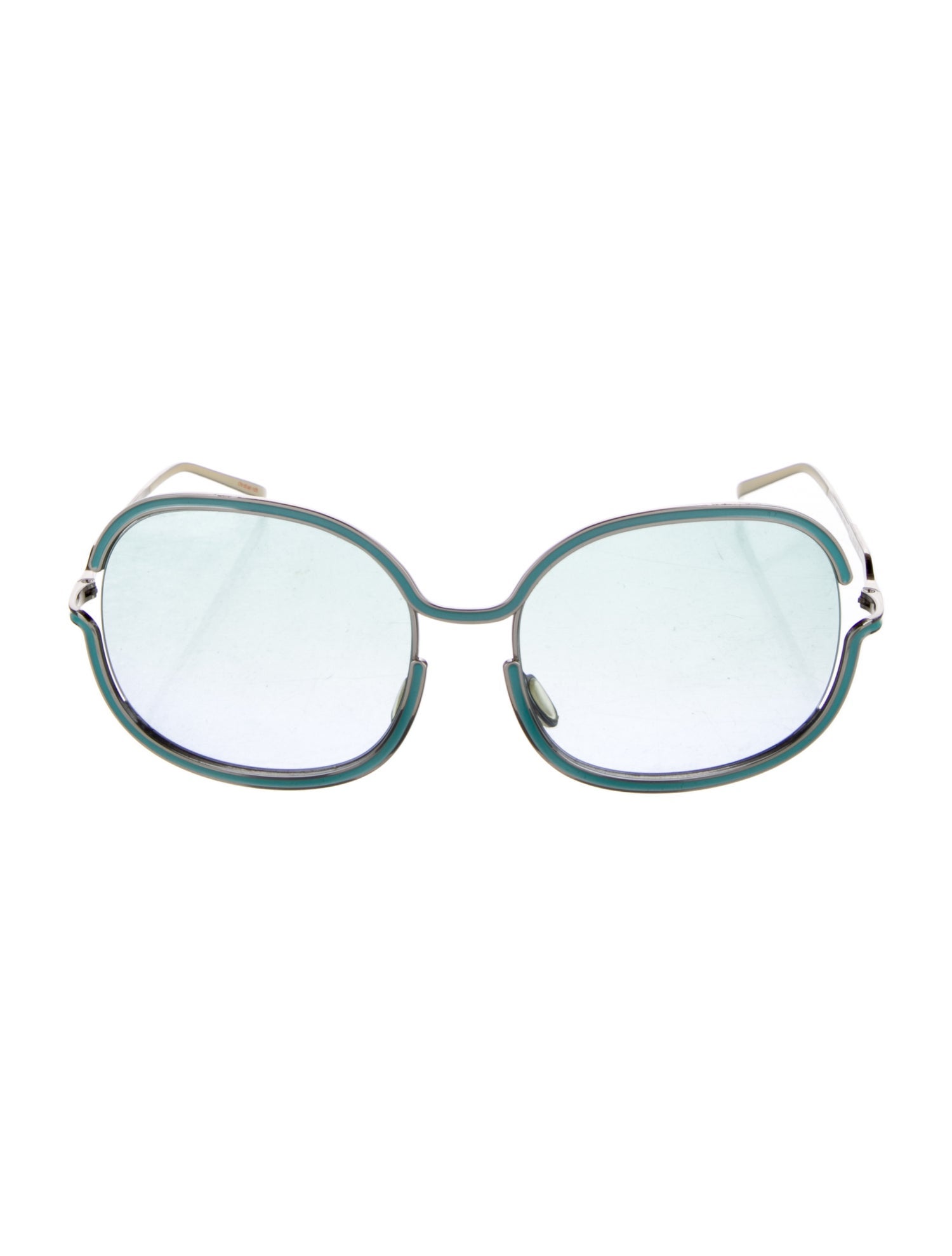 Christian Roth Oversize Gradient Sunglasses