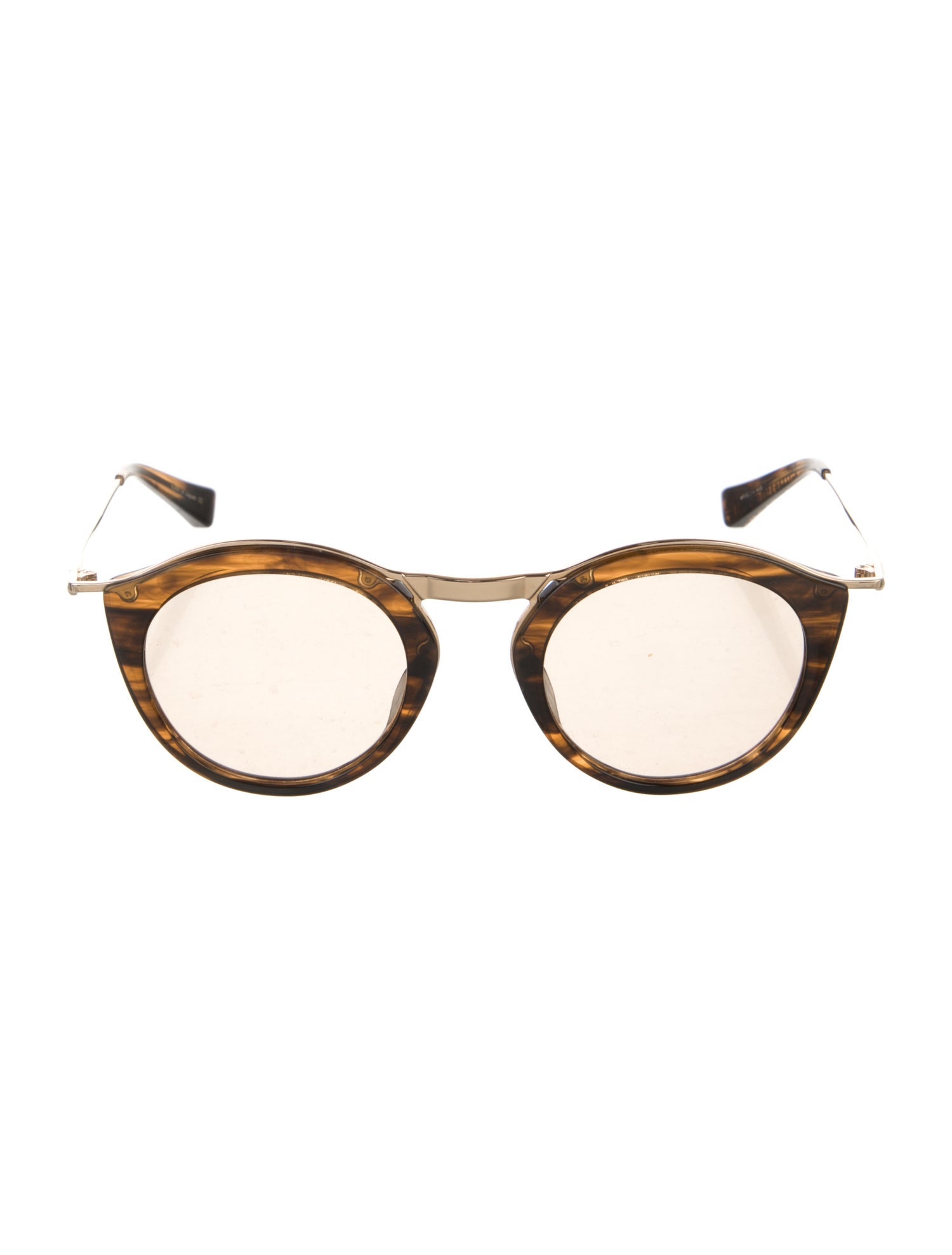 Christian Roth Round Tinted Sunglasses