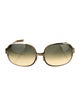 Christian Roth Square Gradient Sunglasses