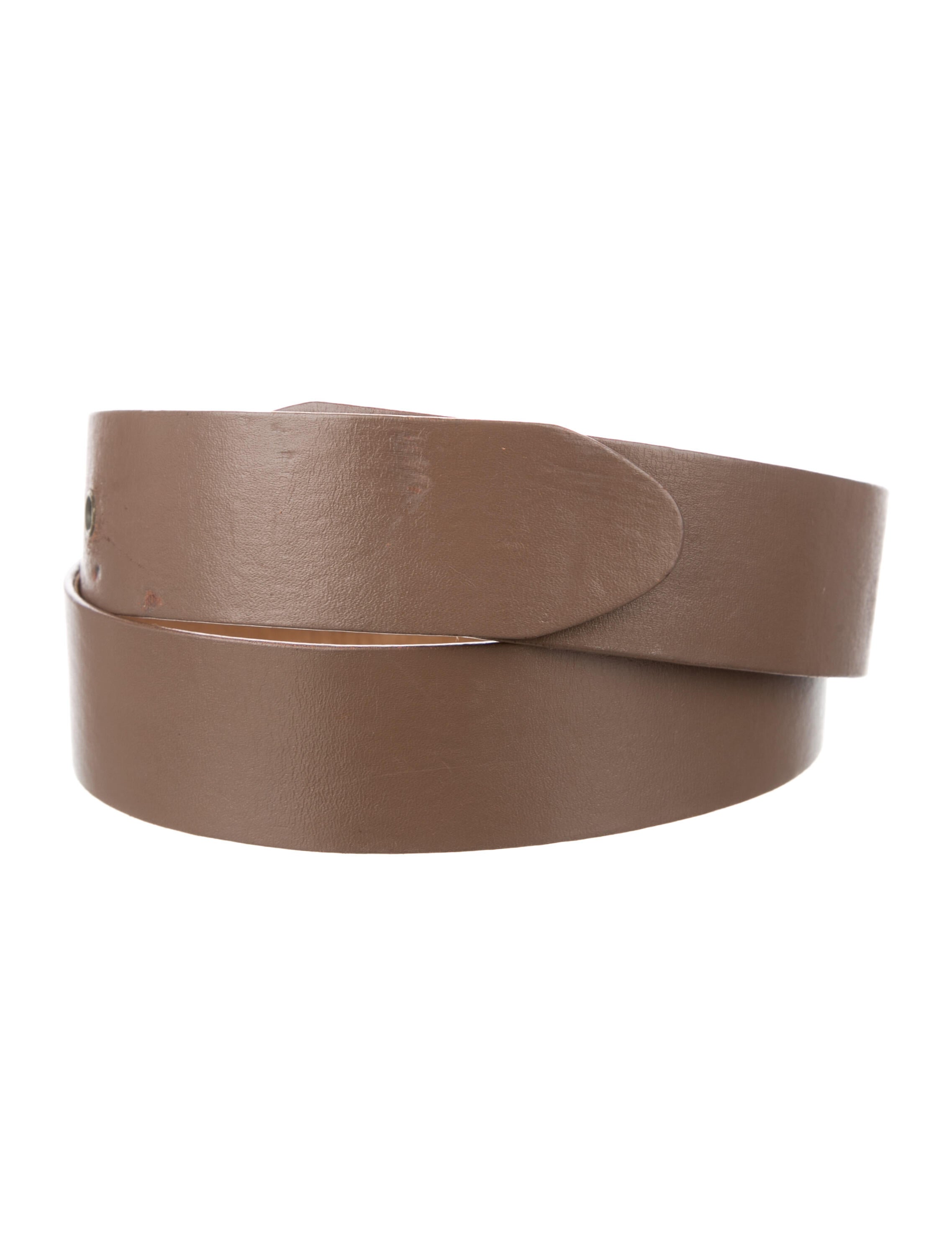 Christopher Ross Leather Belt Kit Neutrals Belts, Accessories